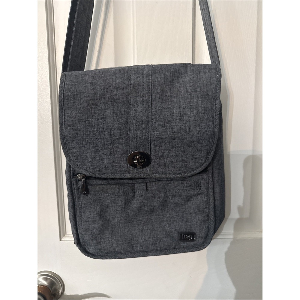 Lug Moped Purse Bag Crossbody In Heather Grey